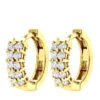 14K Yellow Gold Round Diamond Huggie Earrings 0.44ct -Its Hot Jewelry Shop 14k gold round diamond huggie earrings 044ct p 6032 ye