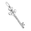 14K White Gold Round Diamond Key Pendant 0.18ct -Its Hot Jewelry Shop 14k gold round diamond key pendant 018ct p 30608 wh