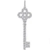 14K White Gold Round Diamond Key Pendant 0.91ct 1 14K White Gold Round Diamond Key Pendant 0.91ct -Its Hot Jewelry Shop 14k gold round diamond key pendant 091ct p 30605 white 20220426