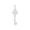 14K White Gold Round Diamond Key Pendant 1.57ct 2 14K White Gold Round Diamond Key Pendant 1.57ct -Its Hot Jewelry Shop 14k gold round diamond key pendant 157ct p 30603 wh
