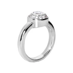 Thin 14K White Gold Round Diamond Ladies Ring 0.71ct 8 Thin 14K White Gold Round Diamond Ladies Ring 0.71ct -Its Hot Jewelry Shop 14k gold round diamond ladies ring 071ct p 29701 back white