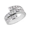 14K White Gold Round Diamond Ladies Ring 0.90ct 14.1mm 2 14K White Gold Round Diamond Ladies Ring 0.90ct 14.1mm -Its Hot Jewelry Shop 14k gold round diamond ladies ring 090ct p 29355 white