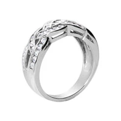 14K White Gold Round Diamond Ladies Ring 0.92ct 8.4mm 8 14K White Gold Round Diamond Ladies Ring 0.92ct 8.4mm -Its Hot Jewelry Shop 14k gold round diamond ladies ring 092ct p 29472 back white