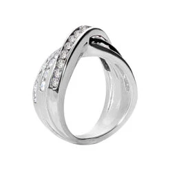 14K White Gold Round Diamond Ladies Ring 1.19ct 8 14K White Gold Round Diamond Ladies Ring 1.19ct -Its Hot Jewelry Shop 14k gold round diamond ladies ring 119ct p 29486 back white