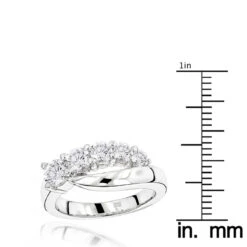 14K White Gold Round Diamond Ladies Ring 1.25ct 8.3mm 12 14K White Gold Round Diamond Ladies Ring 1.25ct 8.3mm -Its Hot Jewelry Shop 14k gold round diamond ladies ring 125ct p 29115 rulerwh