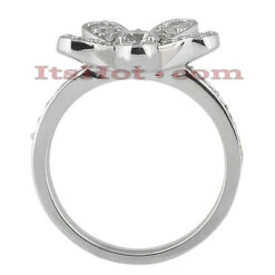 Thin 14K White Gold Round Diamond Ladies Ring 1.38ct -Its Hot Jewelry Shop 14k gold round diamond ladies ring 138ct p 29166bod