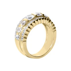 14K White Gold Round Diamond Ladies Ring 1.61ct 8.9mm 9 14K White Gold Round Diamond Ladies Ring 1.61ct 8.9mm -Its Hot Jewelry Shop 14k gold round diamond ladies ring 161ct p 29320 back yellow