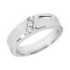 14K White Gold Round Diamond Men's Wedding Ring 0.15ct -Its Hot Jewelry Shop 14k gold round diamond mens wedding ring 015ct p 25632 white 20220426