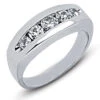 14K White Gold Round Diamond Men's Wedding Ring 1.35ct 2 14K White Gold Round Diamond Men's Wedding Ring 1.35ct -Its Hot Jewelry Shop 14k gold round diamond mens wedding ring 135ct p 25540 white 20220426
