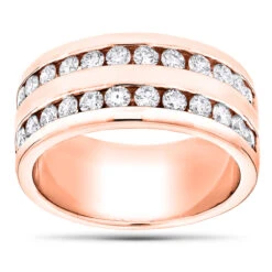 14K White Gold Round Diamond Men's Wedding Ring 2.08ct -Its Hot Jewelry Shop 14k gold round diamond mens wedding ring 208ct p 25528 ro