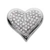 14K White Gold Round Diamond Pave Heart Pendant 1.28ct -Its Hot Jewelry Shop 14k gold round diamond pave heart pendant 128ct p 27818 white 20220426