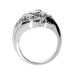 14K White Gold Round Diamond Right Hand Ladies Ring 0.78ct 8 14K White Gold Round Diamond Right Hand Ladies Ring 0.78ct -Its Hot Jewelry Shop 14k gold round diamond right hand ladies ring 078ct p 29761 back white