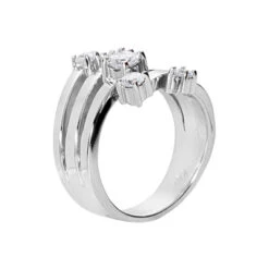 14K White Gold Round Diamond Right Hand Ring 0.59ct 8 14K White Gold Round Diamond Right Hand Ring 0.59ct -Its Hot Jewelry Shop 14k gold round diamond right hand ring 059ct p 29735 back white