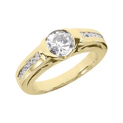 14K White Gold Round Diamond Ring 1.22ct 7 14K White Gold Round Diamond Ring 1.22ct -Its Hot Jewelry Shop 14k gold round diamond ring 122ct p 29695 yellow