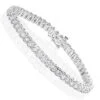 Round Diamond 14K White Gold Women's Tennis Bracelet 4.70ct -Its Hot Jewelry Shop 14k gold round diamond tennis bracelet 470ct p 260 wh
