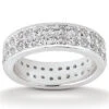 14K White Gold Round Diamonds Eternity Ring 1.56ct 1 14K White Gold Round Diamonds Eternity Ring 1.56ct -Its Hot Jewelry Shop 14k gold round diamonds eternity ring 156ct p 24868 white 20220426