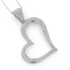 14K White Gold Round Pave Diamond Heart Pendant 0.5ct 2 14K White Gold Round Pave Diamond Heart Pendant 0.5ct -Its Hot Jewelry Shop 14k gold round pave diamond heart pendant 063ct p 6344 wh