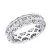 14K White Gold Round Princess Diamond Eternity Band 1.95ct -Its Hot Jewelry Shop 14k gold round princess diamond eternity band 195ct p 6290 wh
