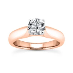 14K White Gold Six-Prong Solitaire Engagement Ring 0.40ct 1.90mm -Its Hot Jewelry Shop 14k gold six prong solitaire engagement ring 040ct p 23441 rose 20220426