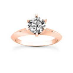 14K White Gold Six-Prong Solitaire Engagement Ring 0.50ct 3mm -Its Hot Jewelry Shop 14k gold six prong solitaire engagement ring 050ct p 23117 rose 20220426