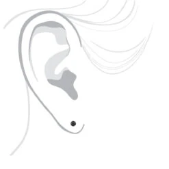 14K White Gold Solitaire Black Round Diamond Stud Earrings 0.33ct 12 14K White Gold Solitaire Black Round Diamond Stud Earrings 0.33ct -Its Hot Jewelry Shop 14k gold solitaire black round diamond stud earrings 033ct bodwh