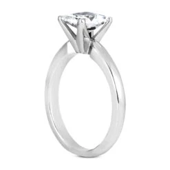 14K White Gold Solitaire Engagement Ring 0.40ct 2.2mm 11 14K White Gold Solitaire Engagement Ring 0.40ct 2.2mm -Its Hot Jewelry Shop 14k gold solitaire engagement ring 040ct p 24978 back white 20220426