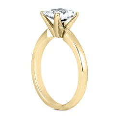 14K White Gold Solitaire Engagement Ring 0.40ct 2.2mm 12 14K White Gold Solitaire Engagement Ring 0.40ct 2.2mm -Its Hot Jewelry Shop 14k gold solitaire engagement ring 040ct p 24978 back yellow 20220426