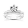 14K White Gold Solitaire Engagement Ring Set 0.50ct Band: 3mm, Eng.: 3mm 2 14K White Gold Solitaire Engagement Ring Set 0.50ct Band: 3mm, Eng.: 3mm -Its Hot Jewelry Shop 14k gold solitaire engagement ring set 050ct p 23119 white 20220426