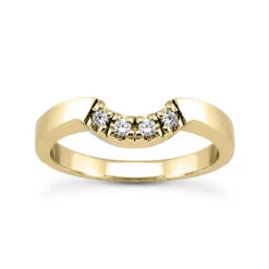 14K White Gold Solitaire Engagement Ring Set 0.56ct -Its Hot Jewelry Shop 14k gold solitaire engagement ring set 056ct p 23091 additional yellow 2