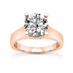 14K White Gold Solitaire Engagement Ring Set 0.56ct -Its Hot Jewelry Shop 14k gold solitaire engagement ring set 056ct p 23091 back rose 20220426