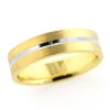 14K Yellow Gold Stripe Wedding Band For Men 6mm Wide 2 14K Yellow Gold Stripe Wedding Band For Men 6mm Wide -Its Hot Jewelry Shop 14k gold stripe wedding band for men 6mm 1