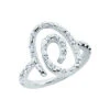 14K White Gold Swirl Diamond Ladies Ring 0.45ct -Its Hot Jewelry Shop 14k gold swirl diamond ladies ring 045ct p 29376 white