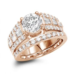 14K White Gold Unique Designer G/VS Diamond Engagement Ring Set 3.75ct By Luxurman 10 14K White Gold Unique Designer G/VS Diamond Engagement Ring Set 3.75ct By Luxurman -Its Hot Jewelry Shop 14k gold unique designer gvs diamond engagement ring set 375ct by luxurman ro