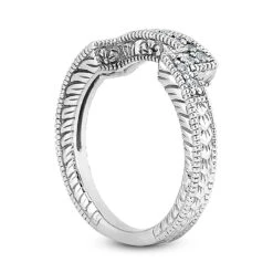 Thin 14K White Gold Unique Diamond Engagement Band 0.21ct 2.6mm 11 Thin 14K White Gold Unique Diamond Engagement Band 0.21ct 2.6mm -Its Hot Jewelry Shop 14k gold unique diamond engagement band 021ct p 23618 back white 20220426