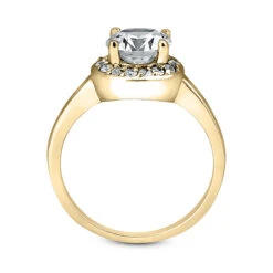 14K White Gold Unique Diamond Engagement Ring 0.62ct 2.20mm 18 14K White Gold Unique Diamond Engagement Ring 0.62ct 2.20mm -Its Hot Jewelry Shop 14k gold unique diamond engagement ring 062ct p 23917 additional yellow