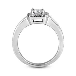 14K White Gold Unique Diamond Engagement Ring 0.64ct -Its Hot Jewelry Shop 14k gold unique diamond engagement ring 064ct p 24102 additional white