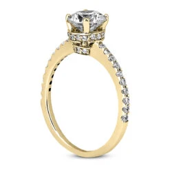 14K White Gold Unique Diamond Engagement Ring 0.83ct 2mm 15 14K White Gold Unique Diamond Engagement Ring 0.83ct 2mm -Its Hot Jewelry Shop 14k gold unique diamond engagement ring 083ct p 23626 back yellow 20220426