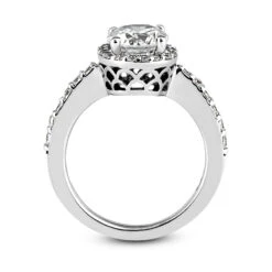 14K White Gold Unique Diamond Engagement Ring 0.86ct 1.8mm -Its Hot Jewelry Shop 14k gold unique diamond engagement ring 086ct p 23986 additional white