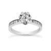14K White Gold Unique Diamond Engagement Ring 0.91ct 3mm -Its Hot Jewelry Shop 14k gold unique diamond engagement ring 091ct p 24068 white 20220426