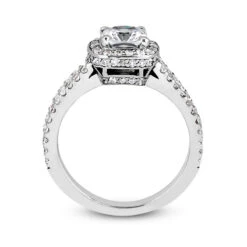 14K White Gold Unique Diamond Engagement Ring 0.99ct -Its Hot Jewelry Shop 14k gold unique diamond engagement ring 099ct p 23672 additional white