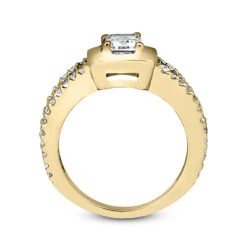 14K White Gold Unique Diamond Engagement Ring 1.02ct 6.37mm -Its Hot Jewelry Shop 14k gold unique diamond engagement ring 102ct p 24090 additional yellow