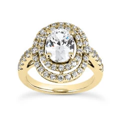 14K White Gold Unique Diamond Engagement Ring 1.10ct 1.5mm -Its Hot Jewelry Shop 14k gold unique diamond engagement ring 110ct p 24030 yellow 20220426