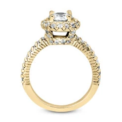 14K White Gold Unique Diamond Engagement Ring 1.19ct 2.5mm -Its Hot Jewelry Shop 14k gold unique diamond engagement ring 119ct p 23978 additional yellow