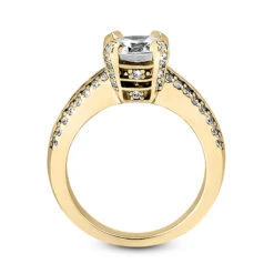 14K White Gold Unique Diamond Engagement Ring 1.44ct 4.7mm -Its Hot Jewelry Shop 14k gold unique diamond engagement ring 144ct p 23903 additional yellow