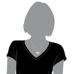 14K White Gold Unique Diamond Heart With Angels Wings Ladies Pendant 1ct -Its Hot Jewelry Shop 14k gold unique diamond heart with angels wings ladies pendant 1ct bodwh