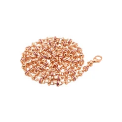 Unique 14K Yellow Gold Men's Gemstone Chain Necklace With Red Rubies 5.3Ct -Its Hot Jewelry Shop 14k gold unique mens gemstone chain necklace with rubies 53ct 100589 backro