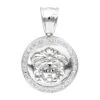 14K White Gold Unisex Diamond Versace Style Pendant 0.60ct Medusa Medallion -Its Hot Jewelry Shop 14k gold unisex diamond versace style pendant 060ct p 271 wh