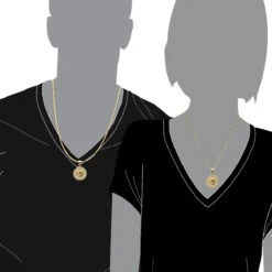 14K Yellow Gold Vintage Versace Style Diamond Pendant Medusa Medallion 2ct -Its Hot Jewelry Shop 14k gold vintage versace style diamond pendant medusa medallion 238ct bodye