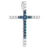 14K White Gold White Blue Diamond Cross Pendant 0.86ct 2 14K White Gold White Blue Diamond Cross Pendant 0.86ct -Its Hot Jewelry Shop 14k gold white blue diamond cross pendant 086ct p 1682042886