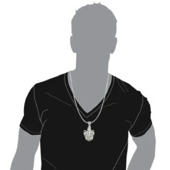 14K Gold White Blue Green Yellow Diamond Sword & Snakes Men's Pendant 18ct -Its Hot Jewelry Shop 14k gold white blue green yellow diamond sword snakes mens pendant 18ct bodwh